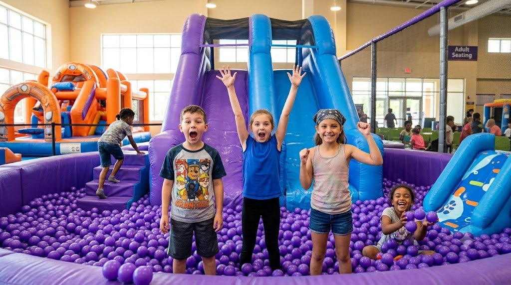 Inflata Nation Colindale — kids' party venue in London