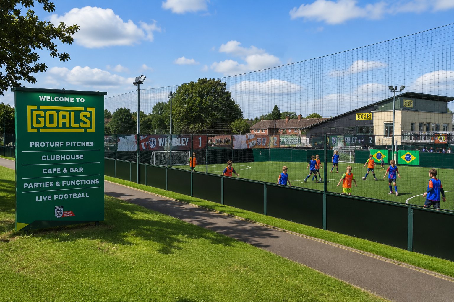 Goals - Gillette Corner — kids' party venue in London